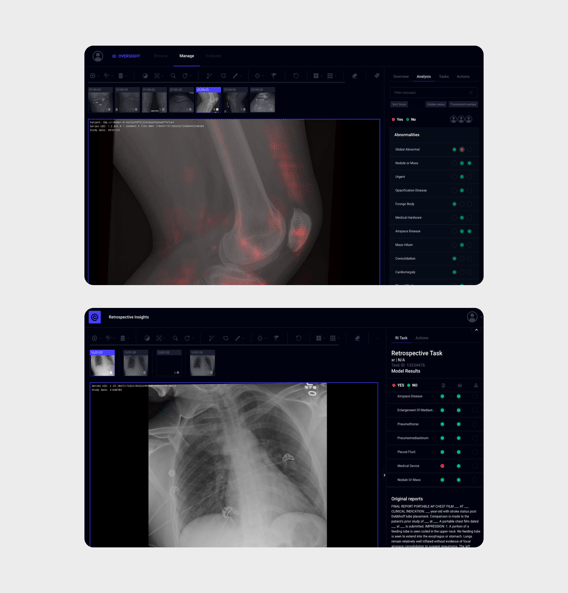 Enlitic product screenshot