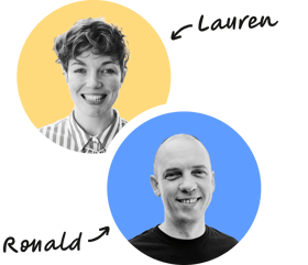 A photo of Lauren Argenta & Ronald Aveling