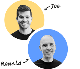 A photo of Joe Prisk and Ronald Aveling